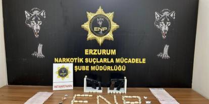 Erzurum polisinden uyuşturucu ve uyuşturucu tacirlerine geçit yok