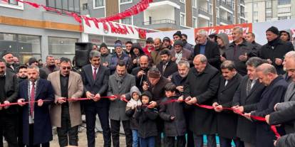 Halk pazarı Aşkale şubesi açıldı