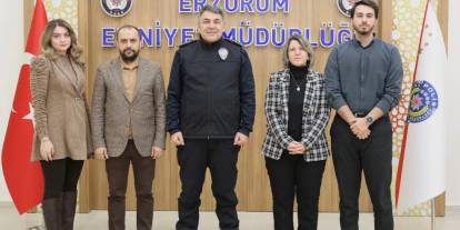 Sırmacı'dan Emniyet Müdürü Karaburun'a Nezaket Ziyareti