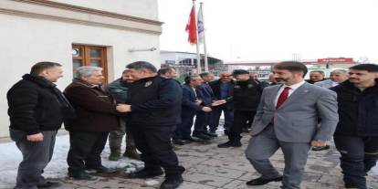 Emniyet Müdürü Onur Karaburun, Muhtarlar Derneği'ni ziyaret etti