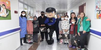 Erzurum polisinden örnek ziyaret