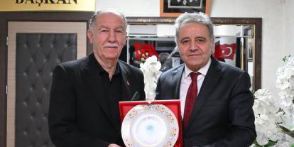 ESOB Yönetiminden, Tortum Belediye Başkanı Yiğider'e Nezaket Ziyareti