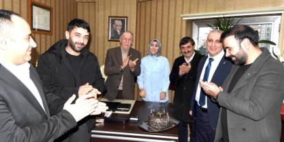 ESOB'dan Lokantacılar Odasına hayırlı olsun ziyareti...