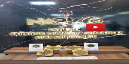 Erzurum'da uyuşturucu operasyonunda 3 tutuklama