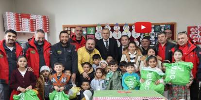 Erzurum'da miniklere umut eli uzandı