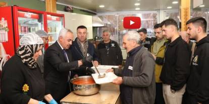 Oltu Belediyesi günlük 500 kişiye iftar yemeği veriyor