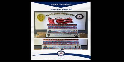 Erzurum’da polis ve zabıtadan piroteknik operasyon