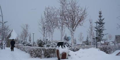 Erzurum, Erzincan ve Bayburt için kar uyarısı