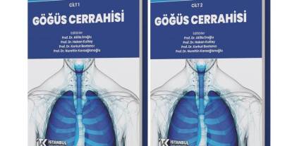 227 bilim insanının katkı sunduğu "Göğüs Cerrahisi" kitabı yayımlandı