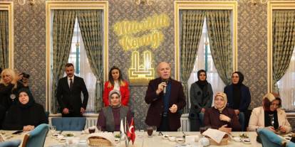 Erzurum’da 8 Mart Dünya Kadınlar Günü'nde "Ahde vefa iftarı" düzenlendi