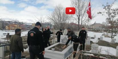 Kahraman şehitlerimizin aziz hatırasına sahip çıktılar