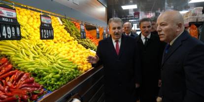 Erzurum'da halk pazarlarının 14. şubesi açıldı