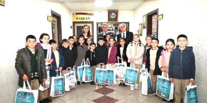 Öğrenciler Başkan Yiğider’i Ziyaret Etti