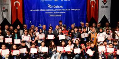 Erzurum, TÜBİTAK Ortaokul Proje Yarışması’nda Bölge Birincisi Oldu
