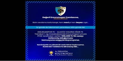 AK Parti İl Başkanı Küçükoğlu, "558 bin TL’lik cezayı üstleniyoruz"