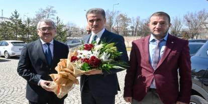 Müftülükten Vali Baruş'a birifing