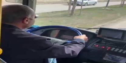 Erzurumlu şoförden öğrenciye büyük jest