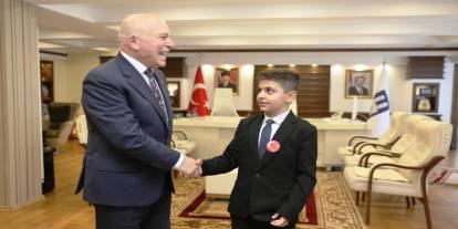 Başkan Sekmen; "Onlar gözümüzün nuru, geleceğimizin umudu"