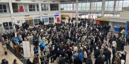 Son hacı kafilesi de yola çıktı