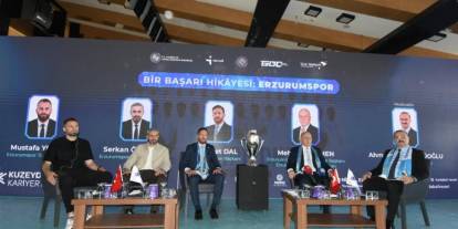 Erzurumspor'un başarı hikâyesi KUDAKAF'26'da gençlerle buluştu