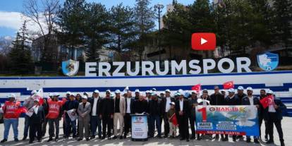 Ezurum'da 1 Mayıs'ta işçiler meydanda