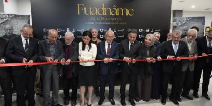 "Fuadname Hat ve Ebru Sergisi"ne buluştu