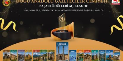 DAGC gazetecilik başarı ödülleri açıklandı. Kardelen TV'ye 6 ödül