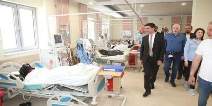 Erzurum Şehir Hastanesi’nde bayramlaşma