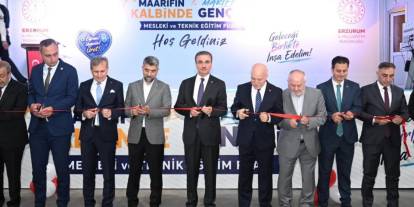 Erzurum’da mesleki ve teknik eğitim fuarı açıldı