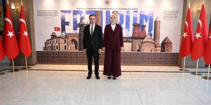 İçişleri Bakan Yardımcısı Doç. Dr. Kübra Güran Yiğitbaşı, Erzurum’da