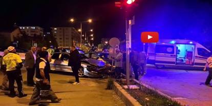 Erzurum'da trafik kazası: 2 kişi yaralandı