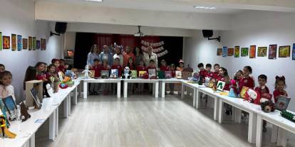 Miniklerin Hayal Dünyası Sergiye Dönüştü