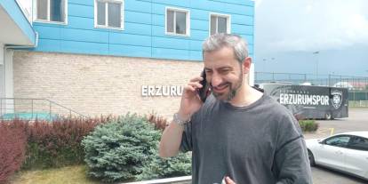 Teknik direktör Serkan Özbalta Erzurum’da