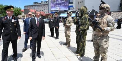 Erzurum’da jandarmanın 187. yılına özel tanıtım standı