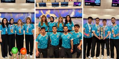 Atatürk Üniversitesi bowlingde Türkiye’nin zirvesine adını yazdırdı