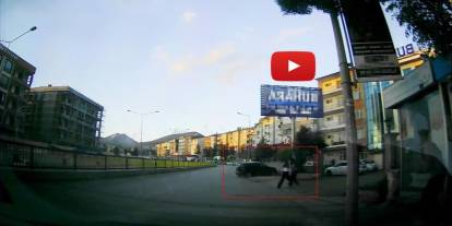 İşte Erzurum'da yürekleri ağızlara getiren o anlar