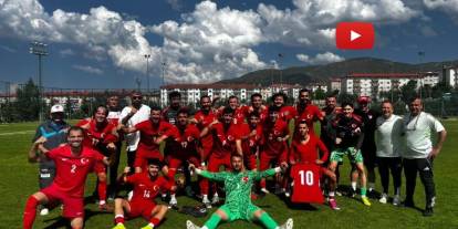 UEFA Regions' Cup Bölge Karmaları Türkiye Birinciliği Erzurum'da başladı