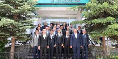 İlçe milli eğitim müdürleriyle yılsonu değerlendirmesi
