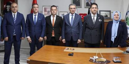 Vali Aydın Baruş, Erzurum Ticaret Borsası’nın stratejik projelerini inceledi