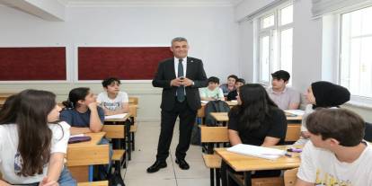 LGS tercih süreci ve yaz dönemi destek eğitimlerine yerinde inceleme