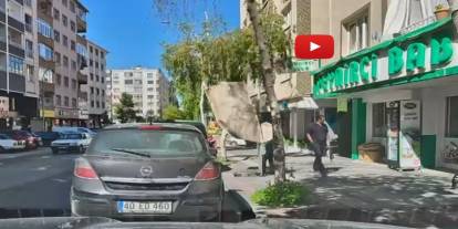 7. kattan düşen halı kadının başına isabet etti