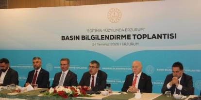 Bakan Tekin: "2013 yılından itibaren Erzurum'da 187 okul yaptık"