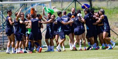 Erzurumspor FK, ikinci etap kampını tamamladı