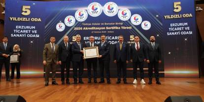 ETSO, TOBB Akreditasyon Sisteminde 5 Yıldızlı Oda Statüsüne Yükseldi