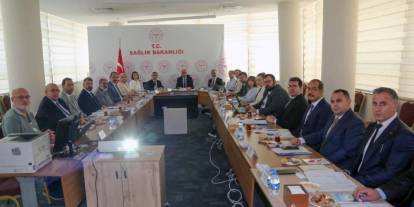Bölge illerinin halk sağlığı çalışmaları toplantıda ele alındı