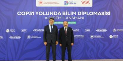 Rektör Çakmak, "COP31 Yolunda Bilim Diplomasisi: Akademi Lansmanı" Programına Katıldı