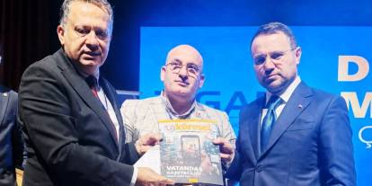 Dim, gazetecilik yasası taslağını Bakan Gürlek'e sundu
