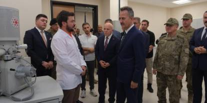 Görgün ETÜ’de OTAĞ çalışmaları ile Millî Yetkinlik Hamlesi faaliyetlerini yerinde gördü